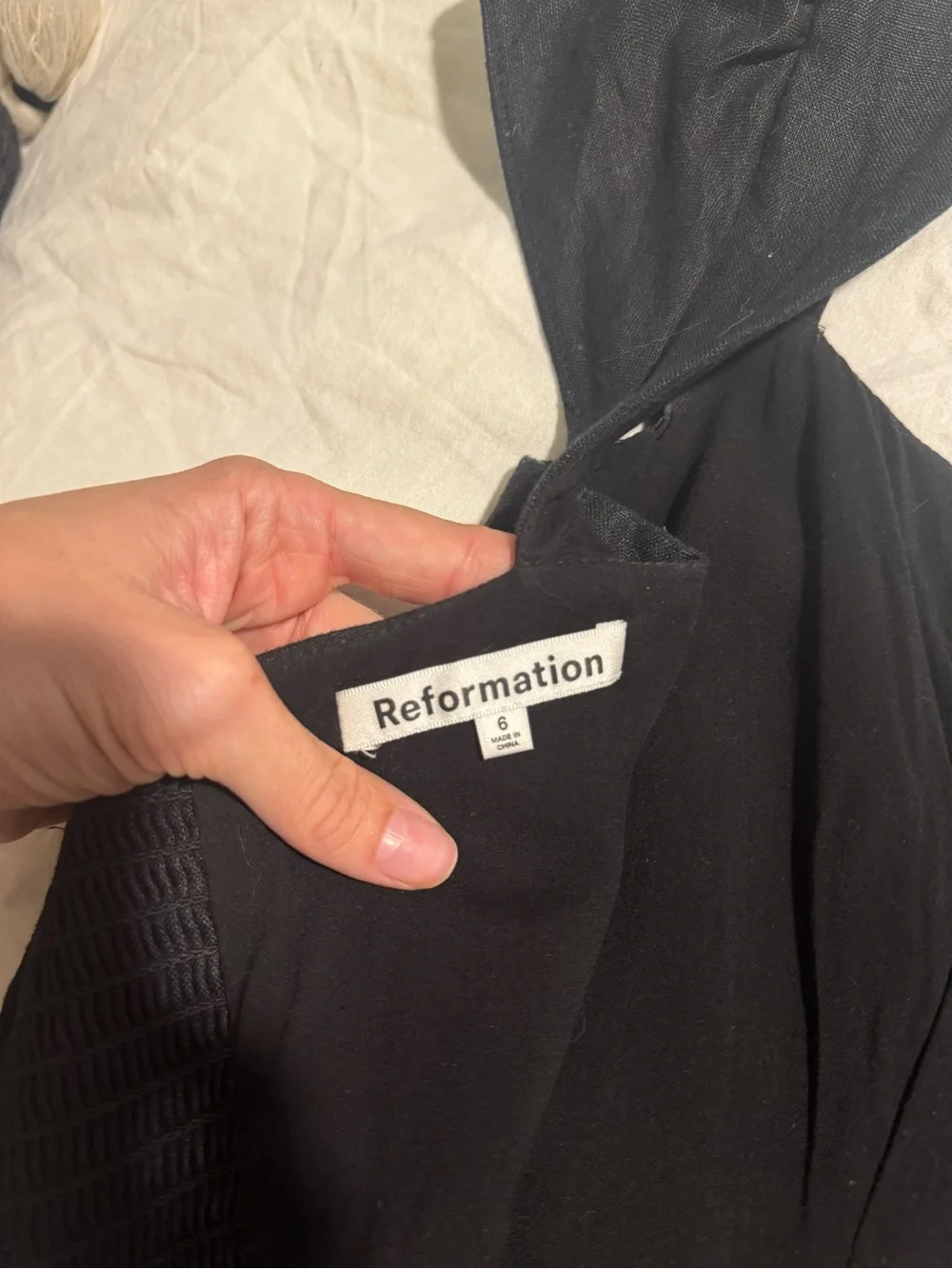 Reformation Oaklyn Dress Size 6 - Picture 7 of 8